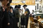 אידן ביים שלום נעמען פון כ"ק אדמו"ר מסאטמאר שליט"א נאכן זיך צוריקקערן פון ניו העמפשיר 