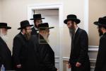 כ"ק אדמו"ר מסאטמאר שליט"א ביים פארהערן בחורי ישיבת אהבת התורה ד'סאטמאר וויליאמסבורג 