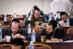 פולע גאלערי: יום חגיגת התורה וסיום מסכת זבחים בחבורת זכרו בקהילות סאטמאר בארא פארק