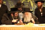 סעודת הילולא פון הרה"ק מסאטמאר זי"ע כ"ו אב אין ירושלים 