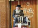 כ"ק אדמו"ר מדושינסקיא שליט"א ביים אויפטרעטן אין ישיבת  עץ חיים ווילרייק