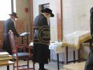 כ"ק אדמו"ר מדושינסקיא שליט"א ביים אויפטרעטן אין ישיבת  עץ חיים ווילרייק