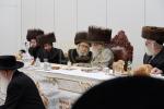 סעודת ברית פון נכד כ"ק אדמו"ר מסאטמאר שליט"א