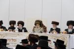סעודת ברית פון נכד כ"ק אדמו"ר מסאטמאר שליט"א