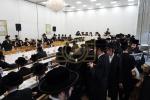 סעודת ברית פון נכד כ"ק אדמו"ר מסאטמאר שליט"א