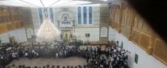 Main image for הכנסת ספר תורה דורך הרבני הנגיד רבי מאיר ווערטיימער הי"ו בבית המדרש הגדול דסאטמאר קרית יואל 