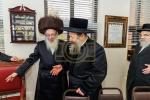 הכנסת ספר תורה אין בית המדרש הגדול ספינקא דורך כ"ק אדמו"ר מספינקא שליט"א לז"נ זיין שווער כ"ק אדמו"ר מ'טאמאשוב זצ"ל