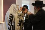 כ"ק אדמו"ר מתולדות אהרן שליט"א באזוכט אין קרית יואל 