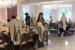 כ"ק אדמו"ר מתולדות אהרן שליט"א באזוכט אין קרית יואל 