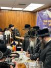 ערשטע בילדער: מעמד הנחת אבן הפינה אין שטוב פון כ"ק אדמו"ר מסאטמאר שליט"א נייעם בית רחל אין ירושלים 