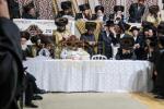 שמחת החתונה בבית תולדות אברהם יצחק- אנטניא - בילדער אברהם אייזנבאך