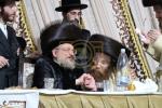 שמחת החתונה בבית תולדות אברהם יצחק- אנטניא - בילדער אברהם אייזנבאך