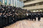 מעמד הכנסת ספר תורה אין בית המדרש הגדול ד'באבוב 