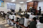 קינדער פון כ"ק אדמו"ר מבאיאן שליט"א באזוכן אין ת"ת באיאן אין מאנסי 