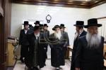 כ"ק אדמו"ר מוויזניץ שליט"א באזוכט ביי כ"ק אדמו"ר מצאנז שליט"א 