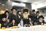 שמחת הבר מצוה לנכד כ"ק אדמו"ר מאמשינוב שליט"א 