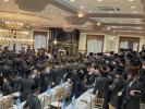 מעמד סיום כתיבת אותיות אין שטאט סיגוט בהשתתפות כ"ק אדמו"ר מסאטמאר שליט"א 