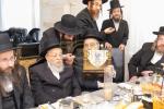 באזוך פון הגה"צ אב"ד סאטמאר ירושלים שליט"א אין אנטווערפן לרגל לרגל הנחת אבן הפינה פארן נייעם בנין התלמוד תורה 