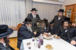 באזוך פון הגה"צ אב"ד סאטמאר ירושלים שליט"א אין אנטווערפן לרגל לרגל הנחת אבן הפינה פארן נייעם בנין התלמוד תורה 