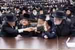 באזוך פון הגה"צ אב"ד סאטמאר ירושלים שליט"א אין אנטווערפן לרגל לרגל הנחת אבן הפינה פארן נייעם בנין התלמוד תורה 