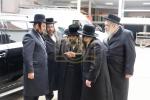 באזוך פון הגה"צ אב"ד סאטמאר ירושלים שליט"א אין אנטווערפן לרגל לרגל הנחת אבן הפינה פארן נייעם בנין התלמוד תורה 