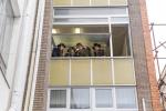באזוך פון הגה"צ אב"ד סאטמאר ירושלים שליט"א אין אנטווערפן לרגל לרגל הנחת אבן הפינה פארן נייעם בנין התלמוד תורה 