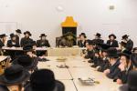 באזוך פון הגה"צ אב"ד סאטמאר ירושלים שליט"א אין אנטווערפן לרגל לרגל הנחת אבן הפינה פארן נייעם בנין התלמוד תורה 