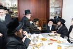 באזוך פון הגה"צ אב"ד סאטמאר ירושלים שליט"א אין אנטווערפן לרגל לרגל הנחת אבן הפינה פארן נייעם בנין התלמוד תורה 
