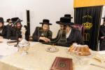 באזוך פון הגה"צ אב"ד סאטמאר ירושלים שליט"א אין אנטווערפן לרגל לרגל הנחת אבן הפינה פארן נייעם בנין התלמוד תורה 