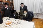 באזוך פון הגה"צ אב"ד סאטמאר ירושלים שליט"א אין אנטווערפן לרגל לרגל הנחת אבן הפינה פארן נייעם בנין התלמוד תורה 