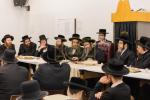 באזוך פון הגה"צ אב"ד סאטמאר ירושלים שליט"א אין אנטווערפן לרגל לרגל הנחת אבן הפינה פארן נייעם בנין התלמוד תורה 