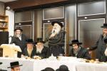 באזוך פון הגה"צ אב"ד סאטמאר ירושלים שליט"א אין אנטווערפן לרגל לרגל הנחת אבן הפינה פארן נייעם בנין התלמוד תורה 