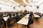 באזוך פון הגה"צ אב"ד סאטמאר ירושלים שליט"א אין אנטווערפן לרגל לרגל הנחת אבן הפינה פארן נייעם בנין התלמוד תורה 