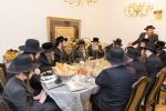 באזוך פון הגה"צ אב"ד סאטמאר ירושלים שליט"א אין אנטווערפן לרגל לרגל הנחת אבן הפינה פארן נייעם בנין התלמוד תורה 
