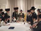 כ"ק אדמו"ר מפינסק קארלין שליט"א באזוכט אין ניו יארק 