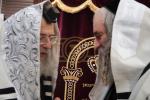כ"ק אדמו"ר מפינסק קארלין שליט"א באזוכט אין ניו יארק 