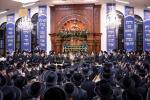 פולע גאלערי: מעמד סיום כתיבת אותיות אינעם ספר תורה וואס איז געשריבן געווארן דורך מתפללי בית המדרש הגדול דקהל יטב לב ד'סאטמר אין קרית יואל