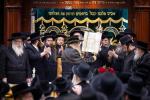 פולע גאלערי: מעמד סיום כתיבת אותיות אינעם ספר תורה וואס איז געשריבן געווארן דורך מתפללי בית המדרש הגדול דקהל יטב לב ד'סאטמר אין קרית יואל