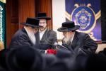 פולע גאלערי: מעמד סיום כתיבת אותיות אינעם ספר תורה וואס איז געשריבן געווארן דורך מתפללי בית המדרש הגדול דקהל יטב לב ד'סאטמר אין קרית יואל