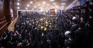 פולע גאלערי: מעמד סיום כתיבת אותיות אינעם ספר תורה וואס איז געשריבן געווארן דורך מתפללי בית המדרש הגדול דקהל יטב לב ד'סאטמר אין קרית יואל