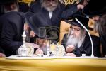 פולע גאלערי: מעמד סיום כתיבת אותיות אינעם ספר תורה וואס איז געשריבן געווארן דורך מתפללי בית המדרש הגדול דקהל יטב לב ד'סאטמר אין קרית יואל