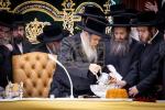 פולע גאלערי: מעמד סיום כתיבת אותיות אינעם ספר תורה וואס איז געשריבן געווארן דורך מתפללי בית המדרש הגדול דקהל יטב לב ד'סאטמר אין קרית יואל