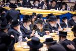 פולע גאלערי: מעמד סיום כתיבת אותיות אינעם ספר תורה וואס איז געשריבן געווארן דורך מתפללי בית המדרש הגדול דקהל יטב לב ד'סאטמר אין קרית יואל