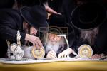 פולע גאלערי: מעמד סיום כתיבת אותיות אינעם ספר תורה וואס איז געשריבן געווארן דורך מתפללי בית המדרש הגדול דקהל יטב לב ד'סאטמר אין קרית יואל