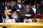 פולע גאלערי: מעמד סיום כתיבת אותיות אינעם ספר תורה וואס איז געשריבן געווארן דורך מתפללי בית המדרש הגדול דקהל יטב לב ד'סאטמר אין קרית יואל