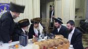 פורים בחצר הקודש ליסקא 
