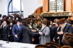 פורים בחצר הקודש באבוב 