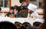 פורים בחצר הקודש פאפא 