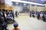 חבורה פון כ"ק אדמו"ר מוויזניץ שליט"א ביים מצות באקן 