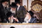 סעודת הילולא פונעם הייליגן צאנזער רב זי"ע ביי נכדו כ"ק אדמו"ר מצאנז קלויזענבורג שליט"א